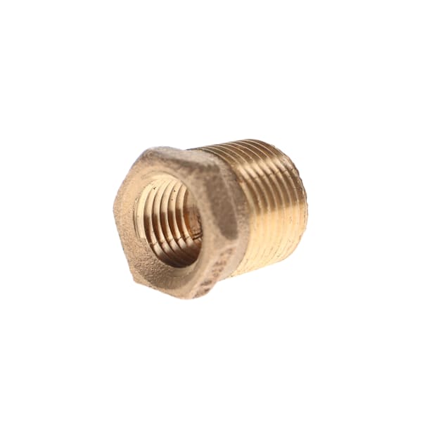 310-473NL 1/2" x 1/8" - Brass Bushing - FIP x MIP