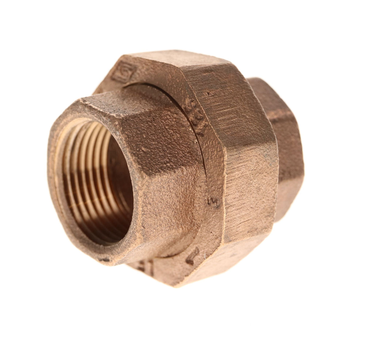 310-146NL 1-1/4" - Brass Union