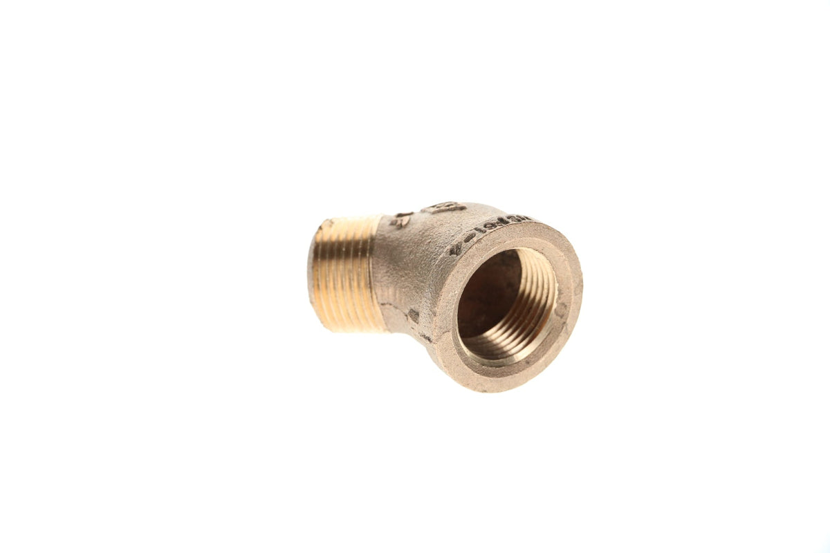 1-1/4" - Brass Elbow - 45° (Street) - FIP x MIP