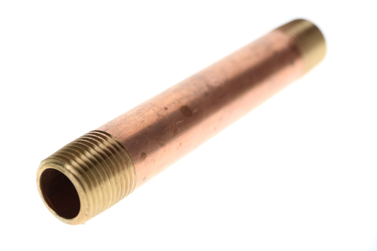 311-049 3/8" x 5-1/2" Red Brass Pipe Nipple