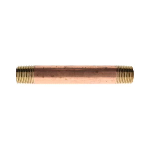 311-070 1/2" x 6" Red Brass Pipe Nipple