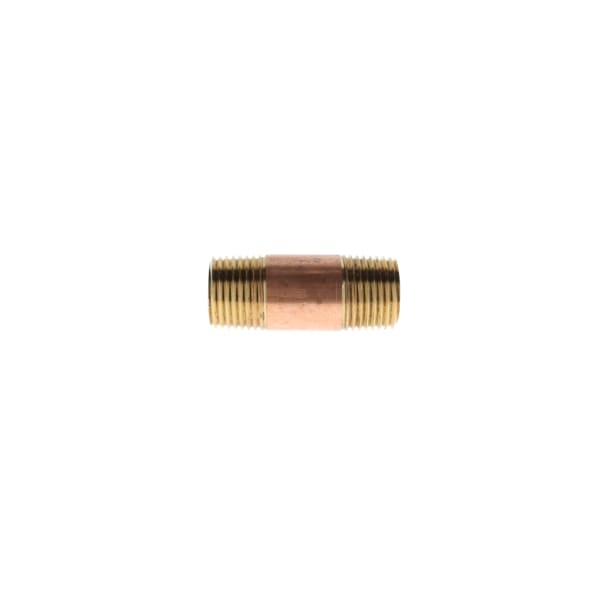 311-064 1/2" x 3" Red Brass Pipe Nipple