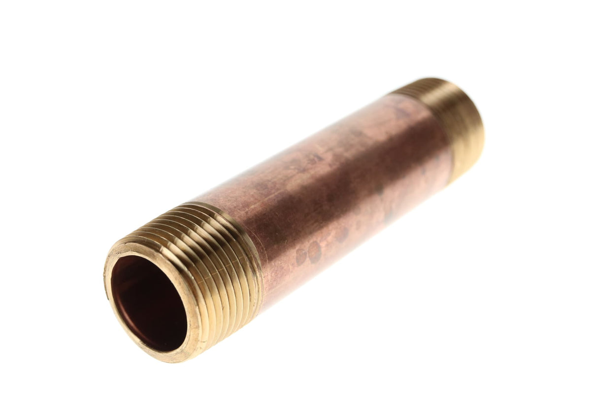 311-087 3/4" x 4-1/2" Red Brass Pipe Nipple