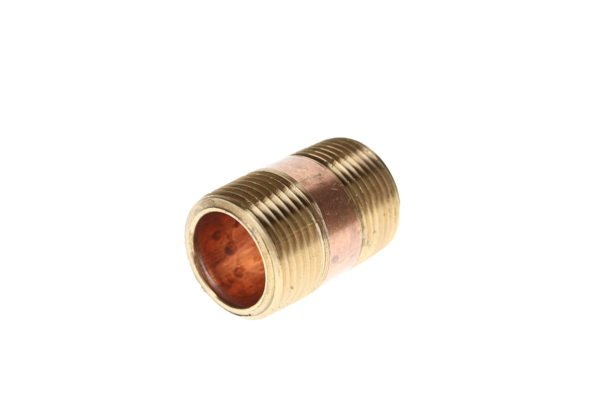 311-081 3/4" x 1-1/2" Red Brass Pipe Nipple