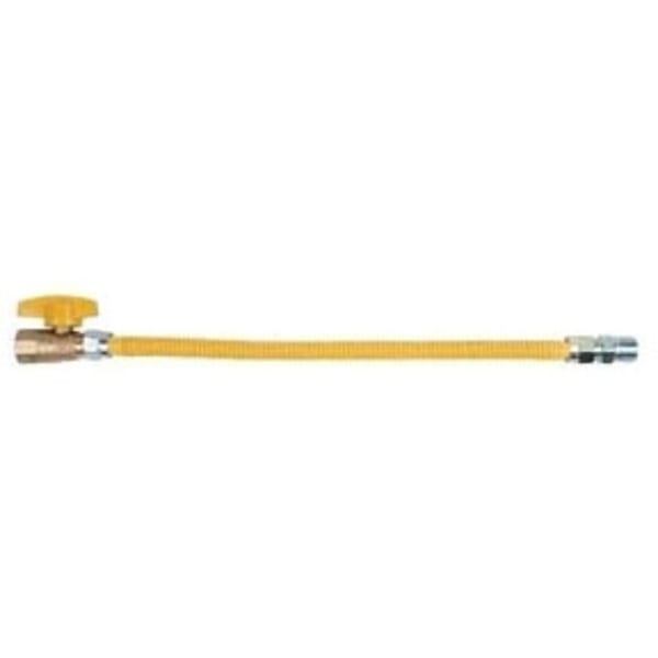 CSSD4K-18 1/2" x 1/2" Gas Supply - 18", FIP Valve x MIP