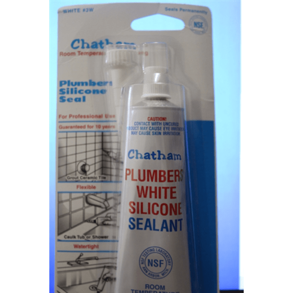 Silicone Caulk 3 oz Tube - Clear