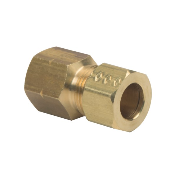 66-6-8X 3/8" x 1/2" Compression Female Adapter