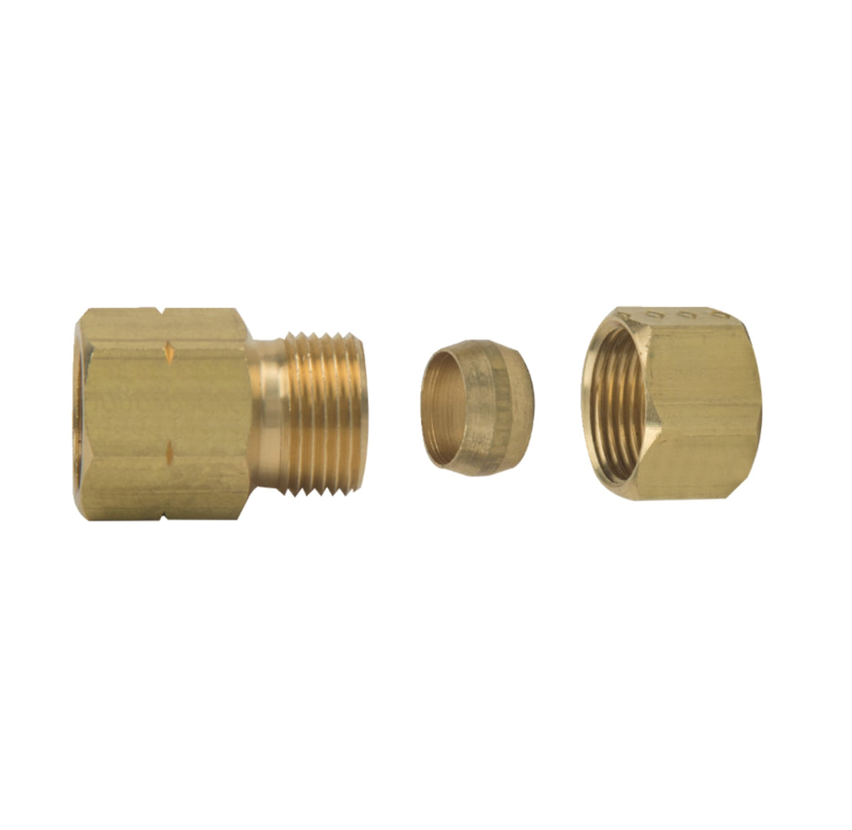 66-6-8X 3/8" x 1/2" Compression Female Adapter