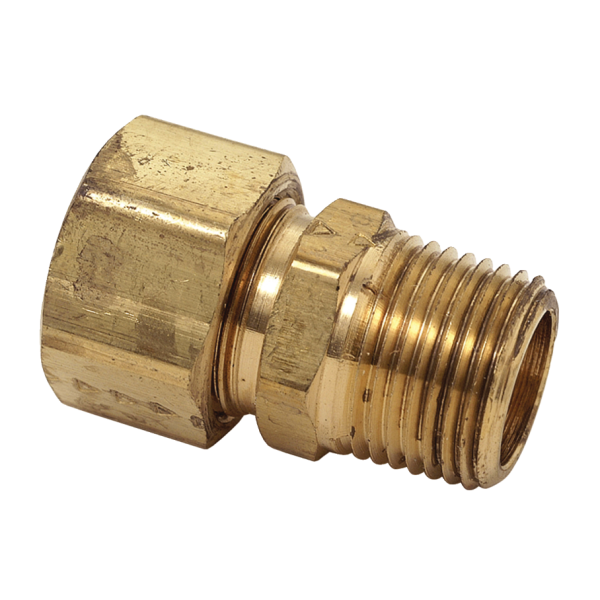 68-8-8X 1/2" Compression Male Adapter Drill Through (No Tube Stop)