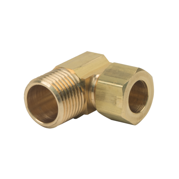 69-6-8X 3/8" x 1/2" Compression Elbow - 90° Compression x MIP