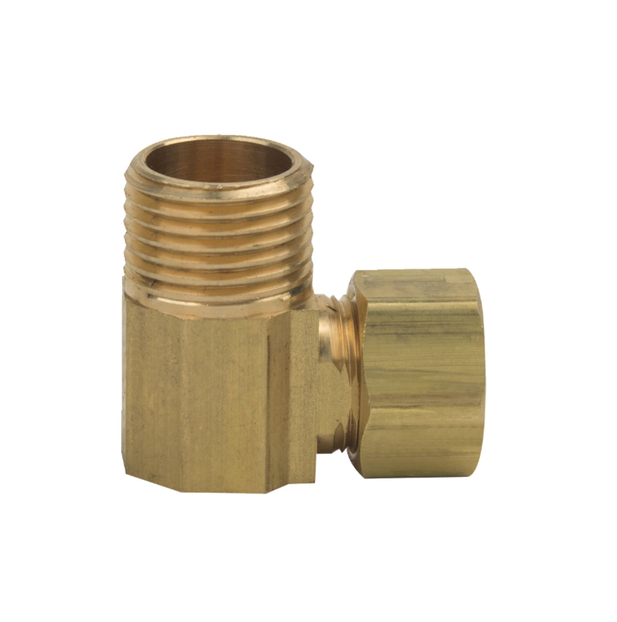 69-10-8X 5/8" x 1/2" Compression Elbow - 90° Compression x MIP