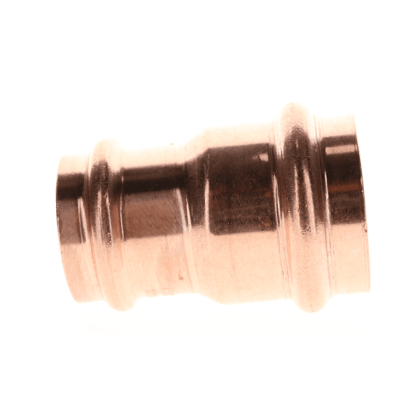 PF 01064 1-1/2" x 1-1/4" Copper Press Fittings - Coupling P x P