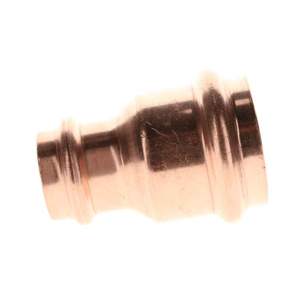 PF 01065 1-1/2" x 1" Copper Press Fittings - Coupling P x P