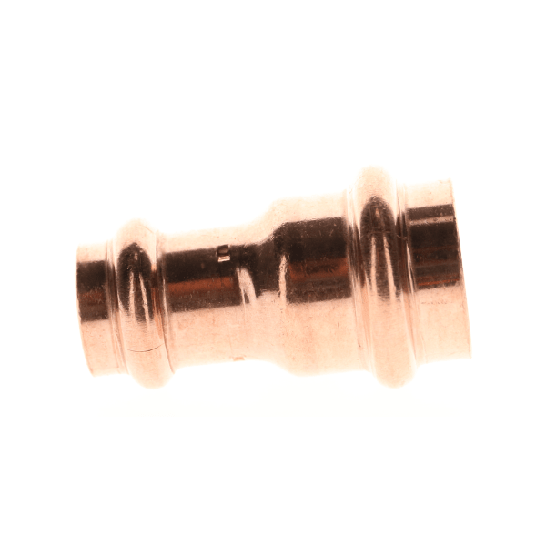 PF 01036 3/4" x 1/2" Copper Press Fittings - Coupling P x P