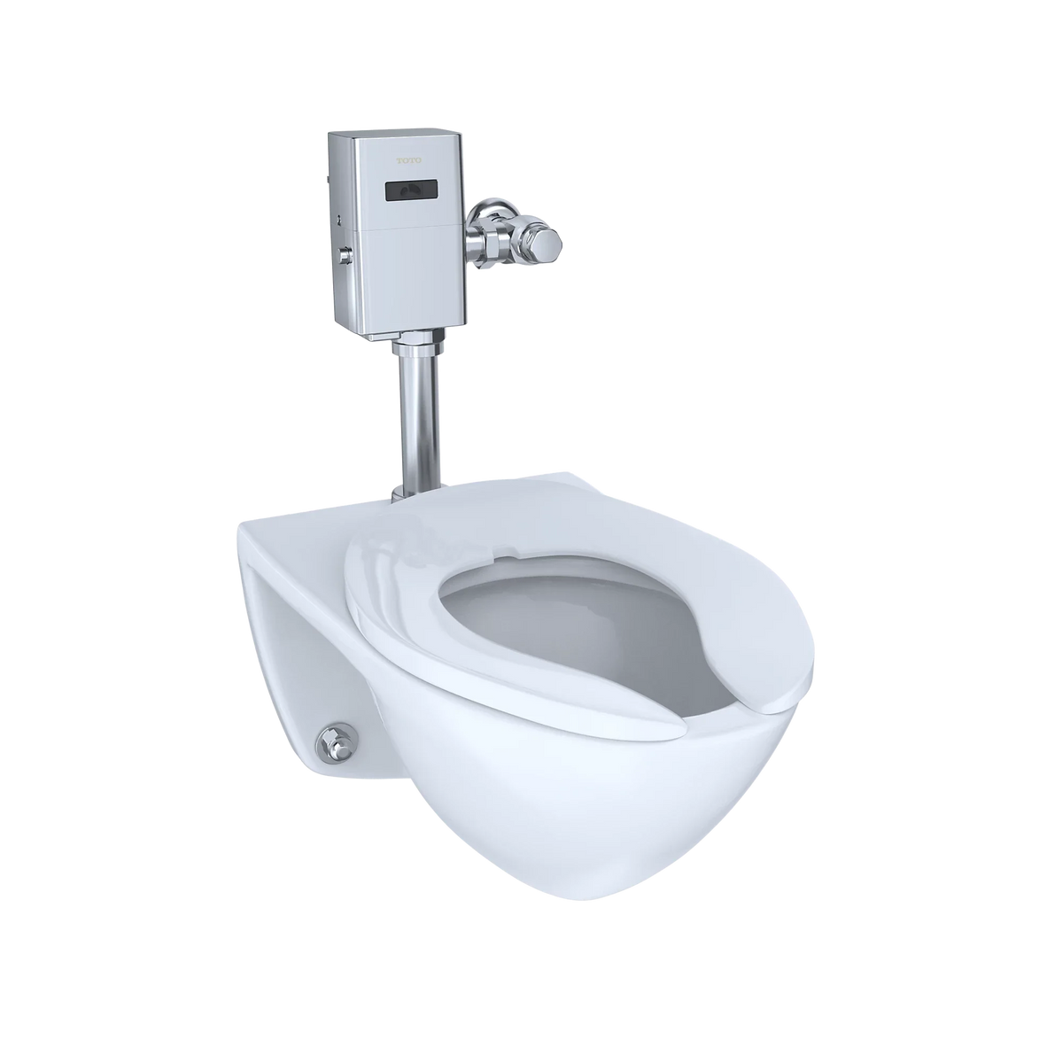 CT708U#01 Commercial Wall Mount EL Bowl Top Spud Cotton
