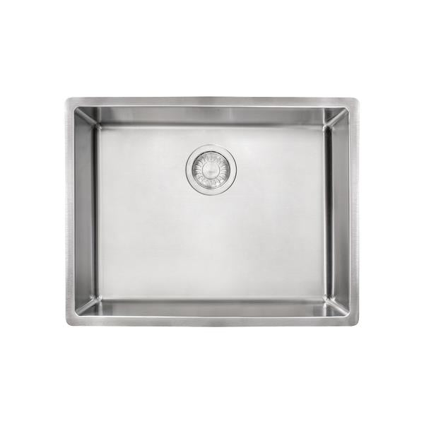 Cube 23-in. x 18-in. 18 Gauge Stainless Steel Undermount Single Bowl Kitchen Sink - CUX11021