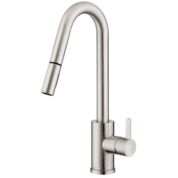 D457230SS Amalfi 1H Pull-Down Kitchen Faucet w/SnapBack Retraction 1.75gpm Stainless Steel