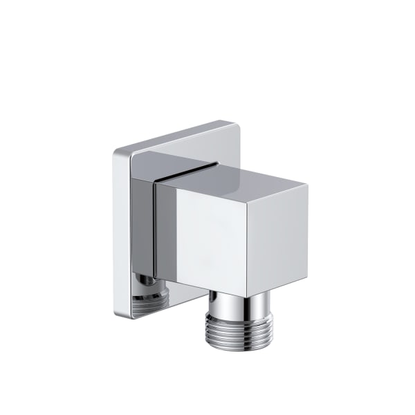 D469059 Square Supply Elbow Chrome