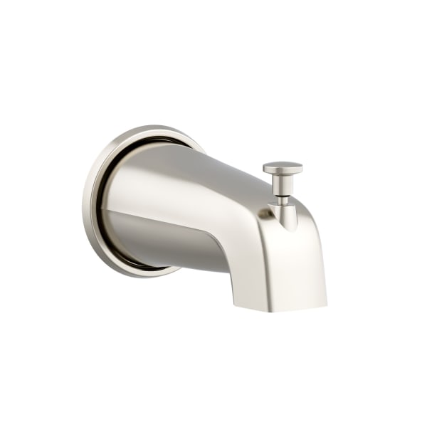 D606225BN 5 1/2" Wall Mount Tub Spout with Diverter Brushed Nickel