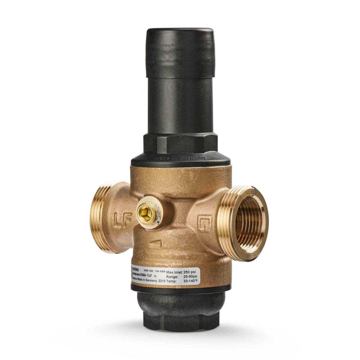 DS06-105-DUT-LF/U 2 in DialSet Female NPT Double-Union, Internally-Threaded PRV