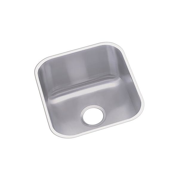 DXUH1618 Stainless Steel 16-1/2" x 18-1/4" x 8" Single Bowl Undermount Bar Sink