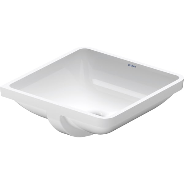 0305430000 Starck 3 18 1/4" Rectangular Undermount Sink in White with Overflow