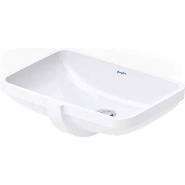 03954900172 No.1 19 1/4" Rectangular Undermount Sink in White with Overflow