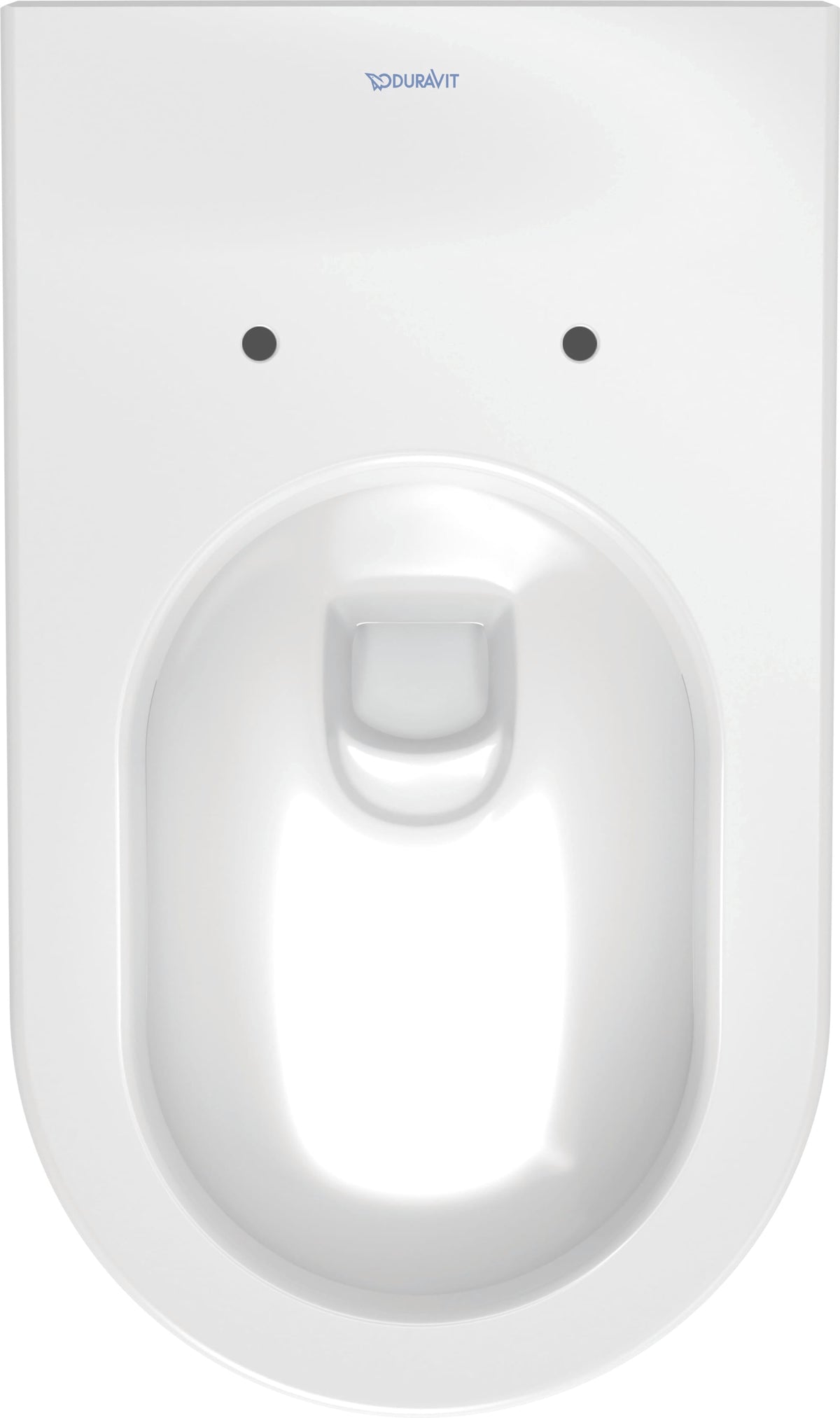 Darling New 1.6/0.8 GPF Dual Flush ADA Compliant Elongated Wall Mounted Toilet in White 2544090092