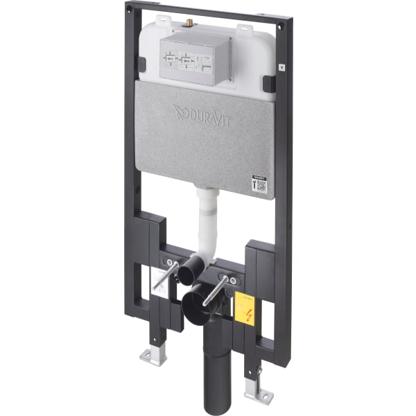 WD1022000091 DuraSystem 1.28/0.8 GPF Dual Flush In-Wall Tank & Carrier for 2"x4" and 2"x6" Studs
