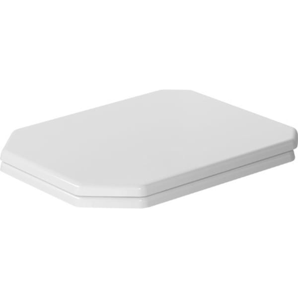 0064890000 1930 Series Round Slow Close Toilet Seat in White