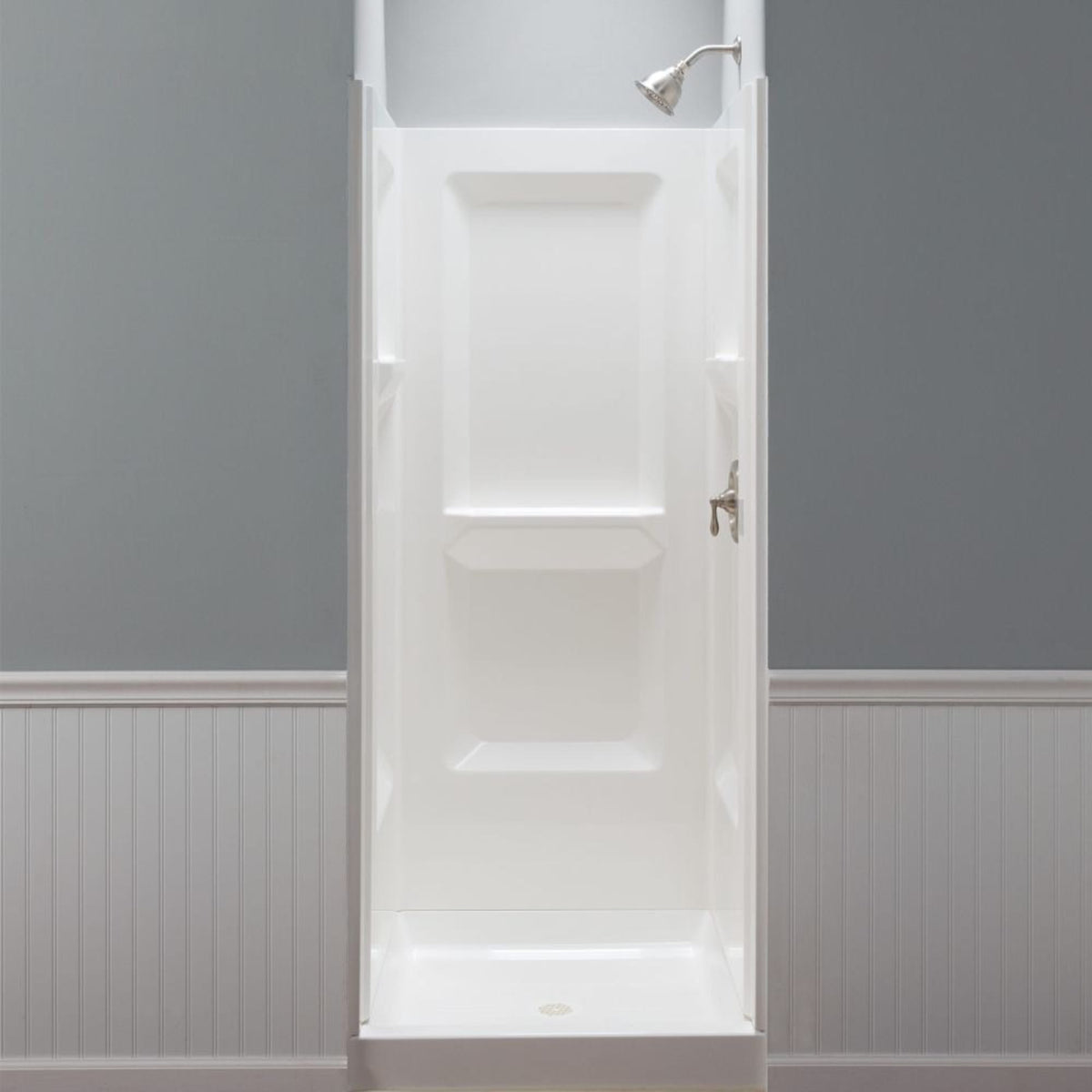 3232M DURABASE® (Shower Base) White, 1-Piece, Square, Single Threshold (32" x 32" x 5")