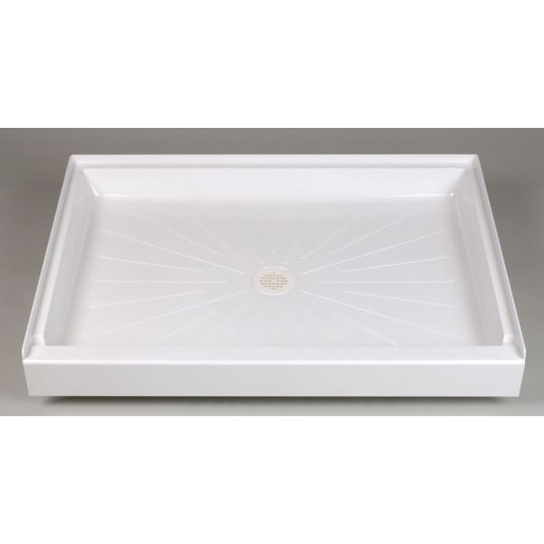 3260M DURABASE® (Shower Base) White, 1-Piece, Rectangle, Single Threshold (60" x 32" x 5-1/2")