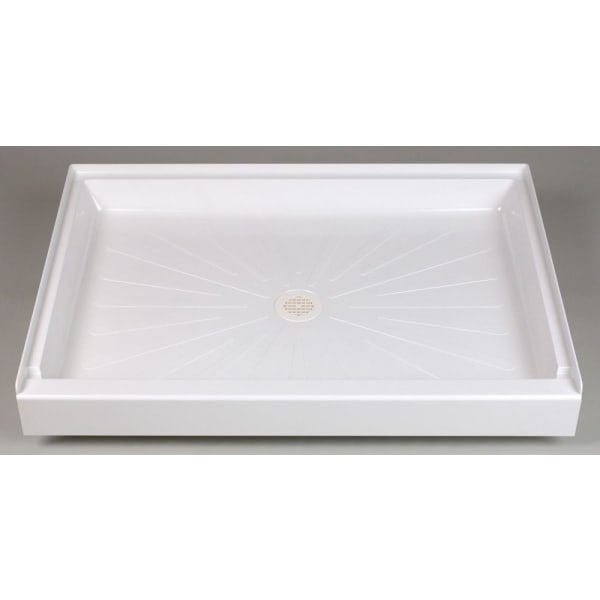 3448M DURABASE® (Shower Base) White, 1-Piece, Single Threshold, Rectangle (48" x 34" x 5-1/2")