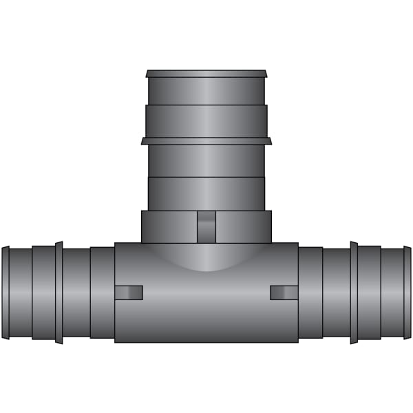 EX16228 3/4" x 3/4" x 1" PEX Reducing Tee (Expansion(F1960)) - Composite