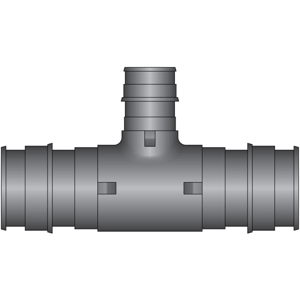 EX16332 1-1/4" x 1-1/4" x 3/4" PEX Reducing Tee (Expansion(F1960)) - Composite
