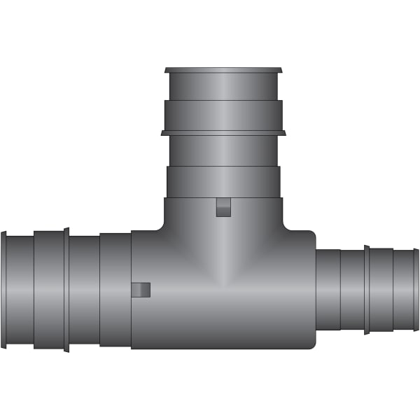EX16646 2" x 1-1/2" x 2" PEX Reducing Tee (Expansion(F1960)) - Composite