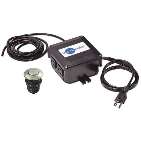 76696A-ISE - SinkTop Switch™ (Air Switch) Satin Nickel - Dual Outlet