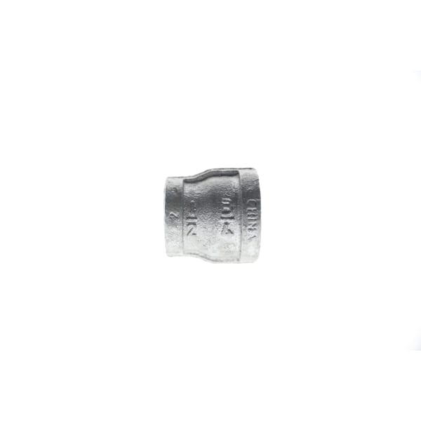 511-332 1/2" x 3/8" - Galvanized Reducing Coupling