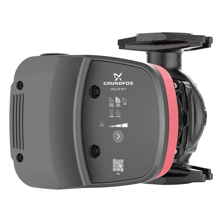 93262074 UPSe 26-99F Circulator Pump, Max Head 33 Max Flow 42 gpm - Cast Iron Body