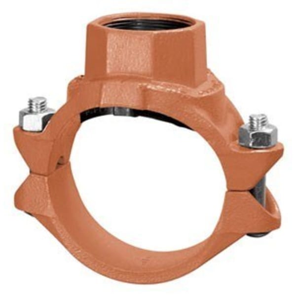 2-1/2" x 1/2" Tee Branch (Threaded) - Painted - GR x FIP (EPDM (Green))