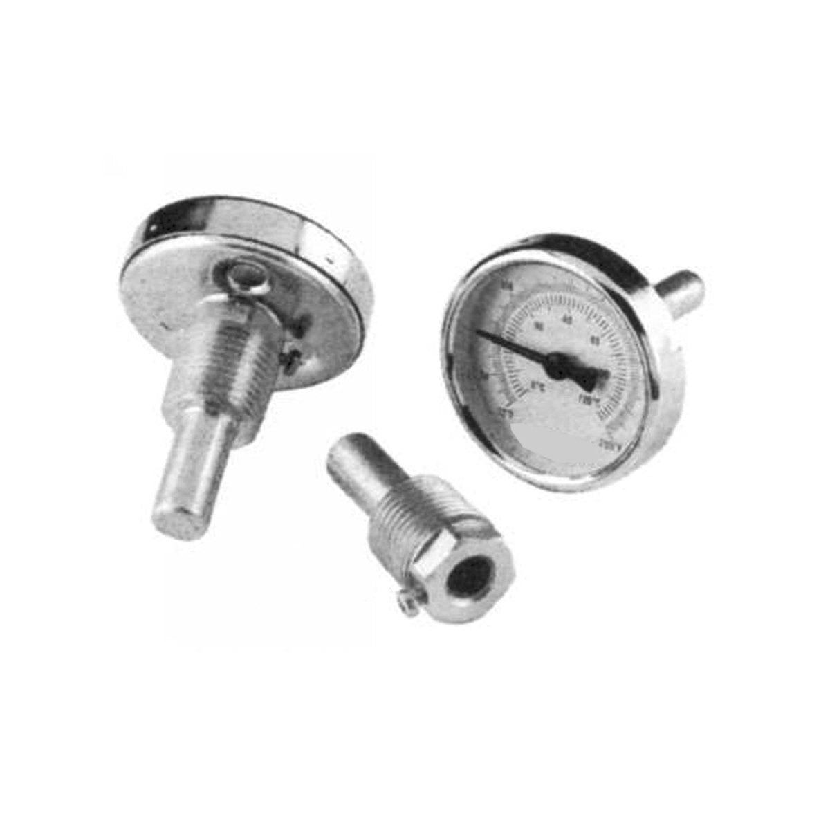 GT162/U 2-1/2 in Thermometer with Well, 32–250°F