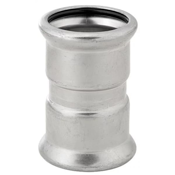 1-1/2" Coupling - 316 Stainless Steel - Press