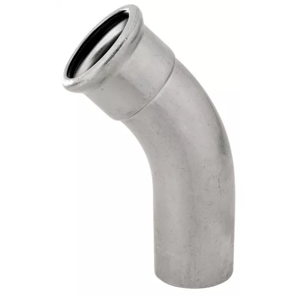 3/4" 45° Elbow (Street) - 316 Stainless Steel - Press