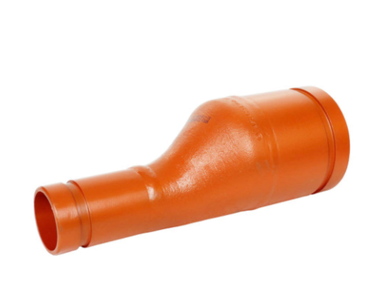 2-1/2" x 2" Eccentric Reducer - Painted - GR x GR
