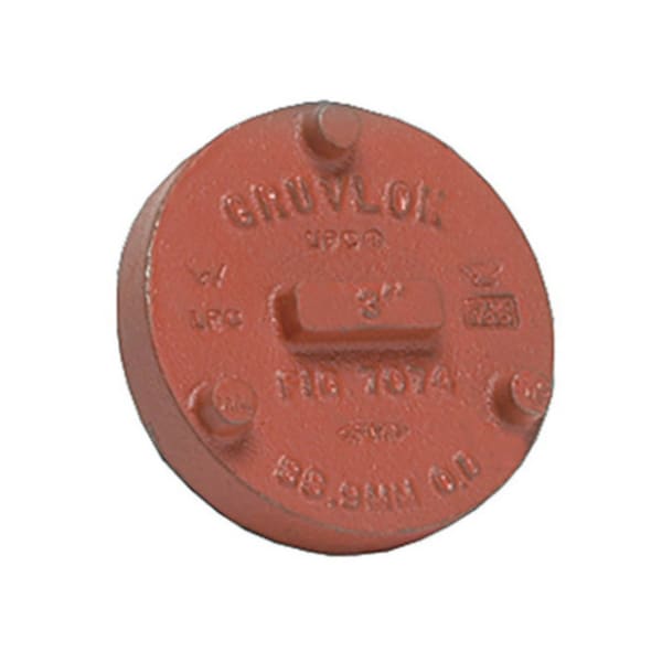 4" End Cap - Painted - GR