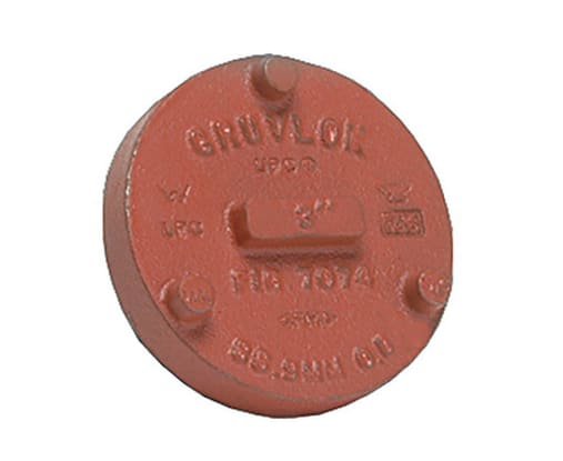 GVLF-7074T-200-PNTD 2" Cap - Painted - GR