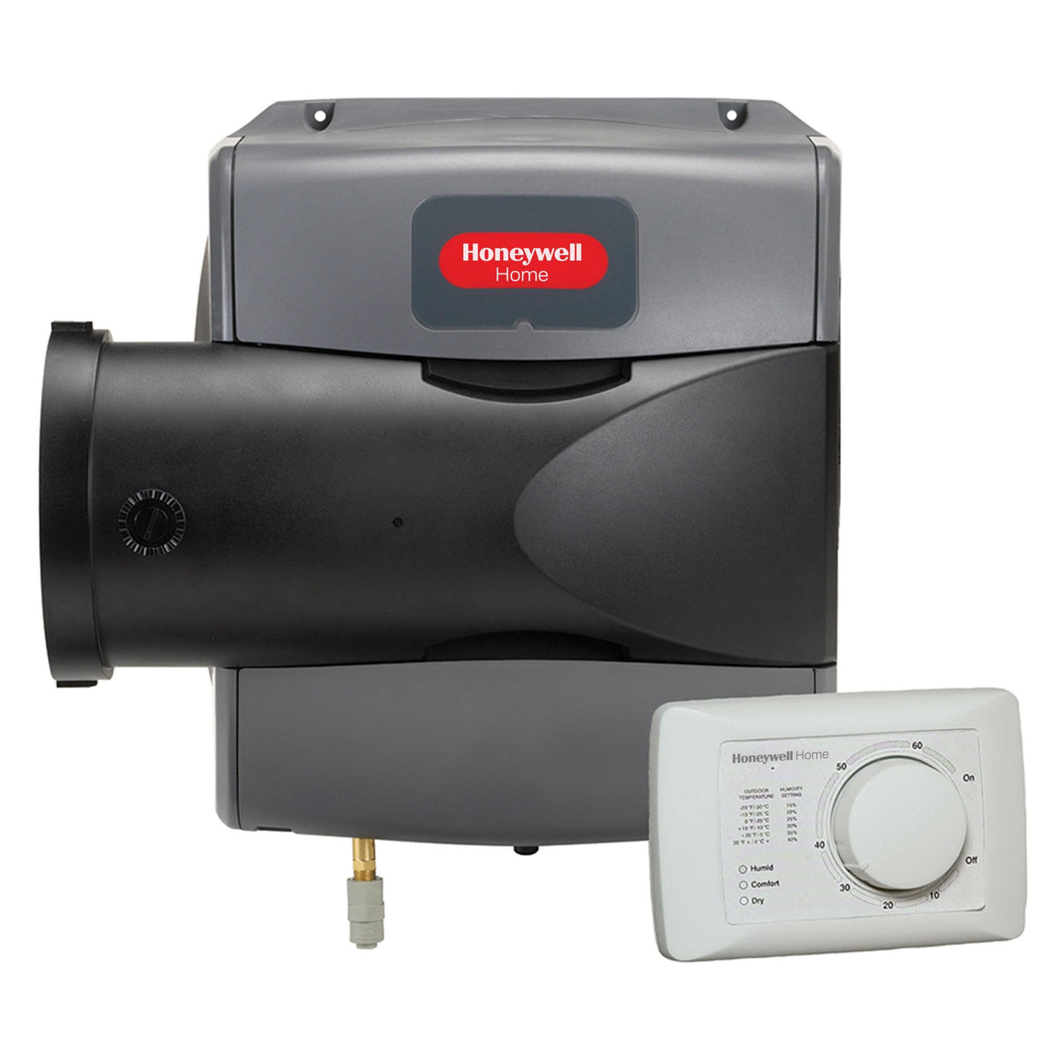 HE100A1000/U TrueEASE Basic Bypass Humidifier, Small, 12 GPD, with HumidiPRO Control