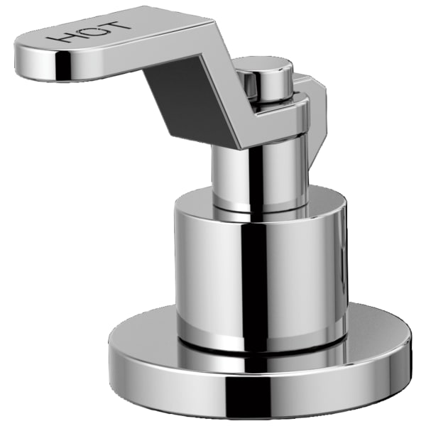 HL5334-PC-NM Litze® Widespread Lavatory Industrial Lever Handle Kit Chrome