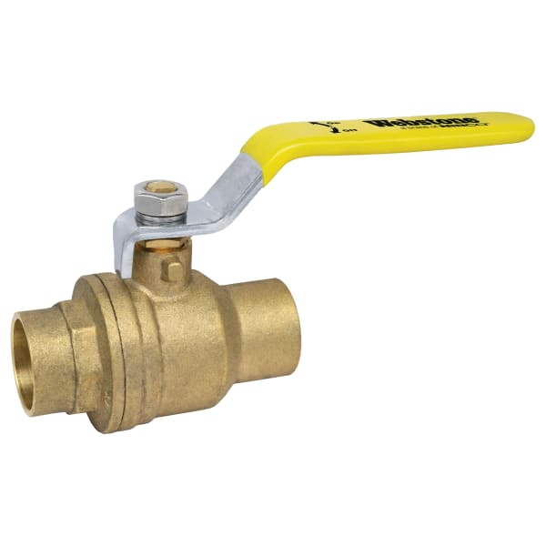 H-50703W 3/4" Sweat Full Port Ball Valve LF