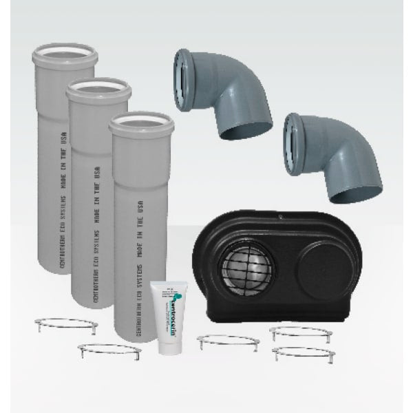 2" Single Wall Quick Kit LoProfile Wall Trm